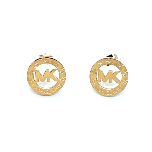Michael Kors Jewelry - Michael Kors Gold Stud Earrings NWOT